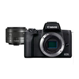 Canon EOS M50 Mark II Mirrorless Camera with 15-45mm Lens (Black)