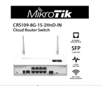 MikroTik Cloud Router Switch CRS109-8G-1S-2HnD-IN