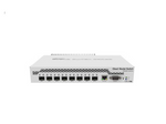 mikrotik 9port desktop switch, 1 gigabit ethernet port, 8 sfp+ 10gbps ports crs3091g8s+in