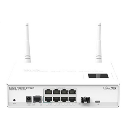 MikroTik Cloud Router Switch CRS109-8G-1S-2HnD-IN