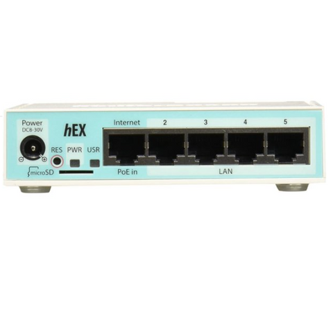 Mikrotik hEX RB750Gr3 5-port Ethernet Gigabit Router
