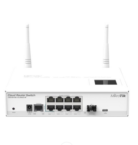 MikroTik Cloud Router Switch CRS109-8G-1S-2HnD-IN