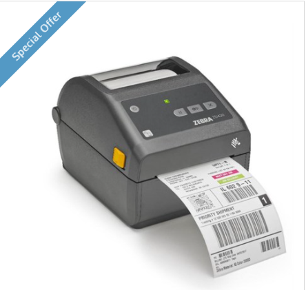 Zebra ZD420d Direct Thermal Desktop Printer (ZD420 Series)