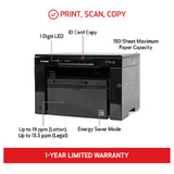 Canon imageCLASS MF3010 VP Wired Monochrome Laser Printer with Scanner, USB Cable included, Black